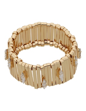 Pulsera Nine West Sticks and Stones con acabado brillante