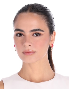 Aretes Nine West Holiday Beads con acabado brillante