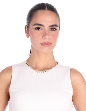 Collar de hoja Nine West Sticks And Stones
