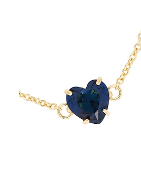 Pulsera Les Néréides Cristal con acabado baño de oro 18K