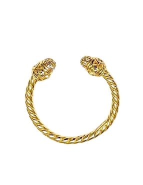 Anillo semicircular Les Néréides Classic Revisite P 925 de plata baño de oro