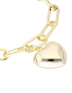 Brazalete Les Néréides de plata P 925 con acabado baño de oro