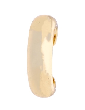 Ear cuff circular Les Néréides de plata P 925 con acabado baño de oro