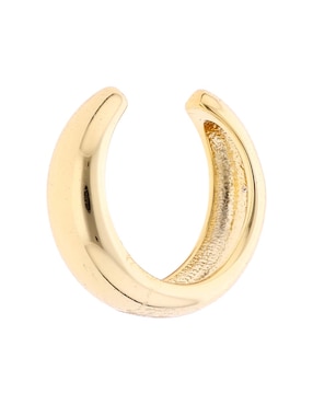 Ear cuff circular Les Néréides de plata P 925 con acabado baño de oro