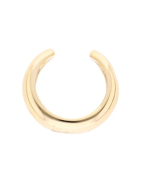 Ear cuff circular Les Néréides de plata P 925 con acabado baño de oro