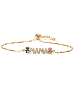 Pulsera Dara Baby con acabado chapa de oro
