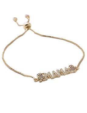 Pulsera Dara Baby con acabado chapa de oro