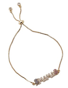 Pulsera Dara Baby con acabado chapa de oro