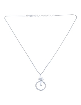 Gargantilla de letras Bijoux Fp de plata P 925