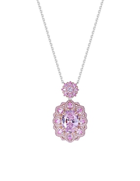 Collar de flor Gladkova Joyería de plata P 925