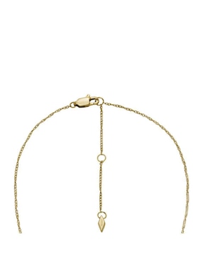 Collar con dije de mariposa Fossil Sutton
