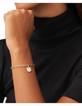 Pulsera Fossil Heritage con acabado