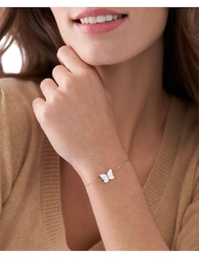 Pulsera Fossil Sutton con acabado