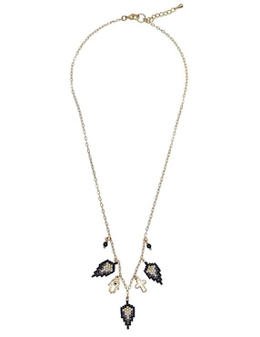 Collar de hoja Sofia Blum 14 K