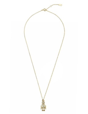 Collar con dije de robot Sofia Blum de plata P 925