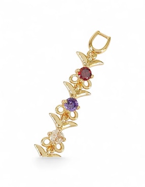 Pulsera OG con acabado baño de oro 18k