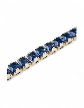 Pulsera OG con acabado baño de oro de 18k