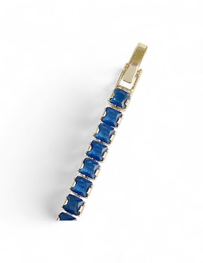 Pulsera OG con acabado baño de oro de 18k