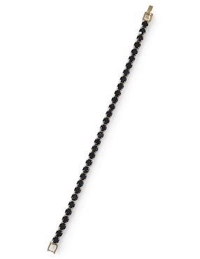 Pulsera Og con acabado baño de oro 18k