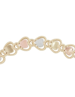 Pulsera Horoz con acabado chapa de oro 18 K