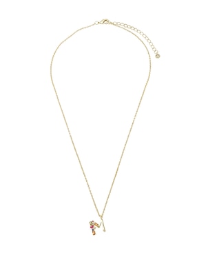 Collar con dije Carmela Mía de baño de oro 14 K