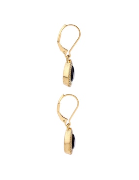 Arete largos Napier Color dec Capsule m25 con brillante