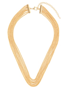 Collar de varios hilos napier gold lace