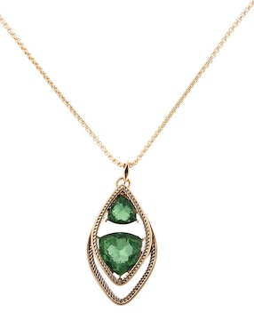 Collar con dije napier