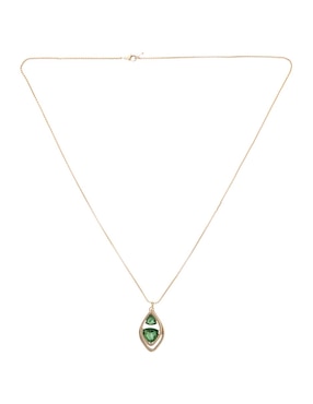 Collar con dije napier