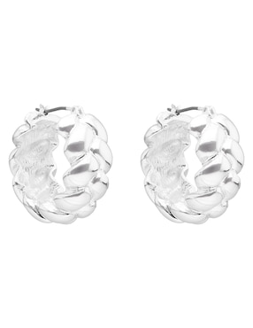 Arracadas Napier basic metal ears m2 con acabado brillante