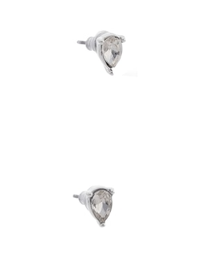 Aretes y collar de gota Nine West cristal