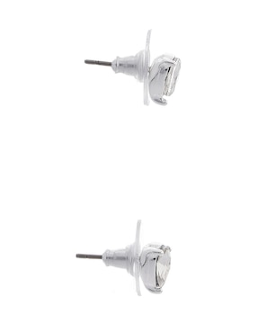 Aretes y collar de gota Nine West cristal