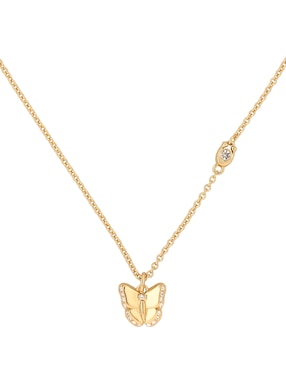 Collar de mariposa Coach Pave Icons
