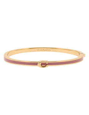 Pulsera Coach Bangle Recolor con acabado brillante