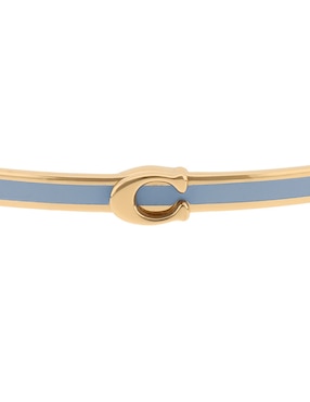 Pulsera Coach Bangle Recolor con acabado brillante
