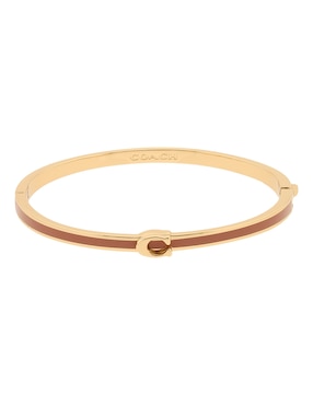Pulsera Coach Bangle Recolor con acabado brillante