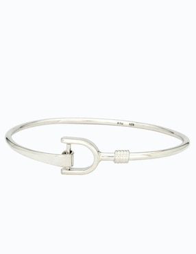 Brazalete Petick de plata P 925 con acabado brillante