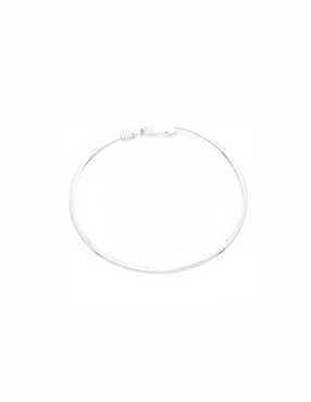 Brazalete Petick de plata P 925 con acabado brillante