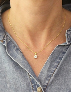 Collar Sofia Blum de plata P 925