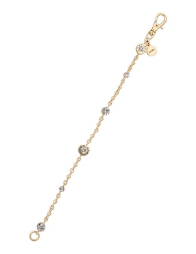 Pulsera Dkny Rivet logo con acabado pavé