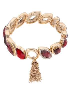 Pulsera Anne Klein Fashionably Festive con acabado pavé