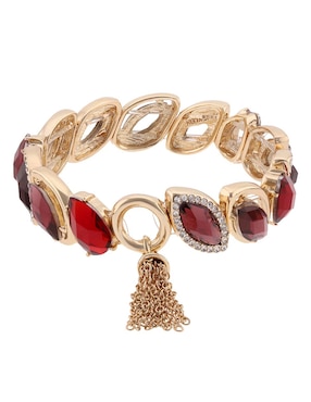 Pulsera Anne Klein Fashionably Festive con acabado pavé
