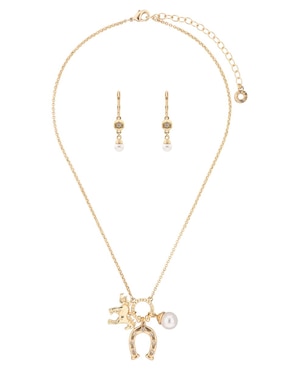 Aretes y collar Anne Klein Stocking Stuffer