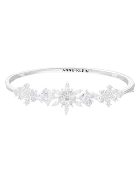 Brazalete Anne Klein Feeling Frosty con acabado brillante
