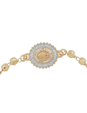 Pulsera Horoz con acabado chapa de oro de 18 K