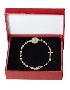 Pulsera Horoz con acabado chapa de oro de 18 K