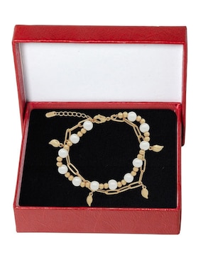 Pulsera Horoz 18 K con acabado chapa de oro