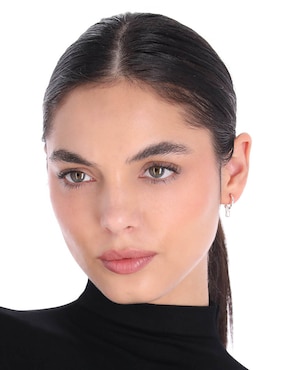 Set de aretes nine west con acabado pavé
