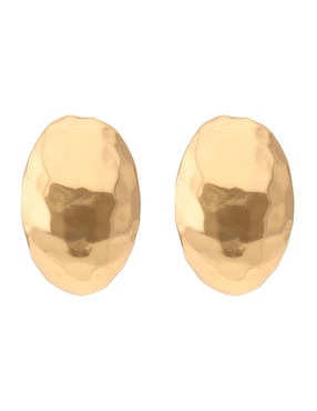 Aretes cortos Nine West con acabado brillante