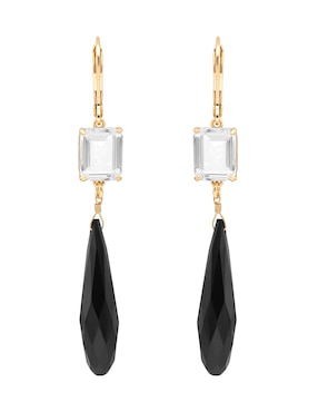 Aretes de gota Lauren Ralph Lauren con acabado brillante